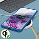 Acheter Avizar Coque Galaxy S20 Semi-rigide Soft Touch Compatible QI bleu