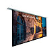 KIMEX 048-1511W Ecran de projection motorisé encastrable 1,80 x 1,01m - Format 16:9 - Wi-Fi