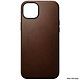 Avis Nomad Coque Modern Cuir pour iPhone 15 Plus Marron