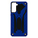 Avizar Coque Samsung Galaxy S21 Plus Bi-matière Antichoc Béquille Support Vidéo Bleu - Coque de protection conçue pour Samsung Galaxy S21 Plus, Collection Phantom.