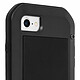 Love Mei Coque pour iPhone SE 2022 / 2020 / 8 / 7 Intégrale avec Film écran  Noir pas cher