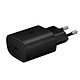 Samsung Chargeur Secteur USB-C Power Delivery 15W Charge Rapide Original  Noir Chargeur secteur mural Original Samsung 15W modèle EP-T1510NBE