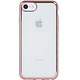 BigBen Connected Coque pour iPhone 6/7/8/SE20 Contour métal Or Transparent Cette coque fine au contour métallisé épouse parfaitement les courbes de votre appareil sans en compromettre la ligne.