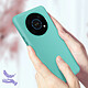 Acheter Avizar Coque pour Honor Magic 4 Lite Silicone Semi-rigide Finition Soft-touch Fine  Turquoise