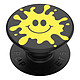 Popsockets PopGrip Design Splat pour Smartphone, Bague et Support Universel Noir - PopSockets Popgrip, issu de la collection Smiley