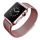 Evetane Bracelet 44 mm rose gold compatible avec Apple Watch (Vendu sans la montre) pas cher