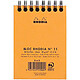 Avis RHODIA Bloc RI Classic ORANGE 7,5x10,5 5x5 80F microperforées 80g