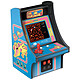 My Arcade Mini Borne d'Arcade Ms. Pac-Man Console de Jeu Rétrogaming Portable Bleu Console de poche My Arcade pour Ms. Pac-Man, la chasse aux fantômes continue