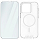 Case mate Coque MagSafe pour iPhone 15 Pro Max et Verre Trempé Dureté 9H Transparent Coque Magsafe Transparent en Silicone, iPhone 15 Pro Max