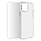 Avizar Coque iPhone 13 Silicone Souple Film Verre Trempé 9H Transparent Pack intégral 360° spécialement conçu pour votre iPhone 13