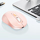 Avis LinQ Souris Sans Fil Bluetooth ou WiFi 2.4Ghz Précision et Confort Rose Poudré