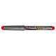 PILOT Stylo Plume Jetable V-Pen SILVER pointe moyenne Rouge Stylo plume