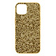 Avizar Coque iPhone 13 Mini Design Paillettes Rigide Finition Relief Antidérapante Doré Coque spécialement conçue pour votre iPhone 13 Mini