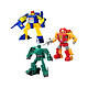 Transformers Legacy United Deluxe Class - Pack 3 figurines Go-Bot Guardians 14 cm Pack de 3 figurines Transformers Legacy United Deluxe Class, modèle Go-Bot Guardians 14 cm.