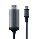 Satechi Câble USB-C vers HDMI 4K Space Grey Câble avec connecteur USB-C vers HDMI 4K