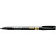 STAEDTLER Marqueur Lumocolor permanent spécial 319F Pte Fine Noir x 10 Marqueur permanent