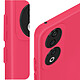 Avizar Coque pour Honor 90 Silicone Semi-rigide Doux au Toucher  Fuchsia pas cher