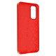 Avizar Coque pour Samsung Galaxy A34 5G Renforcée Souple Carbone Effet Brossé  Rouge - Coque conçue spécifiquement pour votre Samsung Galaxy A34 5G