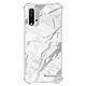 LaCoqueFrançaise Coque Xiaomi Redmi 9T Silicone antichocs Solides coins renforcés  transparente Motif Marbre gris Coque Xiaomi Redmi 9T Silicone antichocs Solides coins renforcés Protection Housse transparente Marbre gris