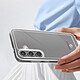 Avis Forcell Coque pour Samsung S24 Plus et S25 Plus Antichoc Rigide Bord Surélevé Transparent