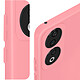 Avizar Coque pour Honor 90 Silicone Semi-rigide Doux au Toucher  Rose pas cher