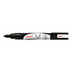 UNI-BALL Marqueur craie pointe conique fine CHALK Marker PWE3MS 0,9 - 1,3mm Noir x 12 Marqueur craie