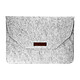 Avizar Pochette Ordinateur Portable 11'' Feutrine Intérieur Soft Touch Pochette  Gris, Tablettes et Ordinateurs Portables