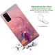 Avis Evetane Coque Samsung Galaxy S20 anti-choc souple angles renforcés transparente Motif Attrape rêve rose