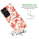 Avis LaCoqueFrançaise Coque Samsung Galaxy S21 Ultra 5G silicone transparente Motif Botanic Amour ultra resistant