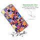 Avis LaCoqueFrançaise Coque Samsung Galaxy S9 anti-choc souple angles renforcés transparente Motif Fleurs violettes et oranges