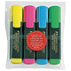 FABER-CASTELL Etui de 4 Surligneurs TEXTLINER 48 Refill Assortis Surligneur