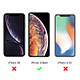 Avis Evetane Coque iPhone Xs Max 360 intégrale transparente Motif Chat Lignes Tendance