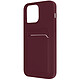 Avizar Coque pour iPhone 14 Pro Max Silicone Souple Porte-carte Fine Légère  violet - Coque combinant protection et praticité, conçue pour votre iPhone 14 Pro Max