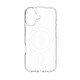 Muvit Coque pour iPhone 16 MagSafe Angles Renforcés Antichocs 2M et Anti-rayures OFG Transparent - Cette coque transparente de marque MUVIT a été conçue pour avoir des découpes qui épousent parfaitement le design de votre iPhone 16