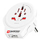 Skross - Adaptateur Secteur Skross Monde À Europe 1 Port Usb Blanc Convient aux équipements dotés de fiches mises à la terre et non mises à la terre (2 et 3 pôles) et aux dispositifs USB