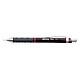 ROTRING Portemines Fin Tikky Grip caoutchouc 1,0 mm Noir Porte-mines