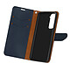 Avizar Housse Samsung Galaxy S21 Folio Portefeuille Support Vidéo Dragonne Bleu nuit Etui de protection spécialement conçu pour Samsung Galaxy S21