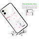 Avis Evetane Coque iPhone 12 Mini Coque Soft Touch Glossy Chat et Fleurs Design