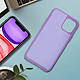 Avis Avizar Coque iPhone 11 Silicone Semi-rigide Mat Finition Soft Touch Violet