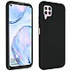 Avizar Coque Huawei P40 Lite Silicone Semi-rigide Finition Soft Touch Noir - Coque de protection spécialement conçue pour Huawei P40 Lite