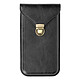 Avizar Étui Ceinture Vertical pour Smartphone 6.1 pouces Porte carte Clip Noir - Pochette ceinture pour téléphone jusqu'à 6.1 pouces en simili cuir haut de gamme offrant style et protection exceptionnels