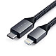 Avis Satechi Câble USB-C vers Lightning - 1.8m Gris