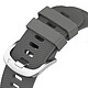 Avis Avizar Bracelet pour Honor Magic Watch 2 46mm Silicone Texturé Gris Foncé