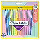 PAPER MATE Stylo feutre Flair PASTELL, blister de 12 Feutre à pointe fine