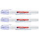 EDDING Stylo Correcteur 7700 Banc Pointe Métal 1-2 mm x 3 Stylo correcteur