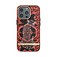 Richmond & Finch Coque pour iPhone 13 Pro Revêtement Antibactérien Motif Guépard Rouge / Noir Cette coque guépard ambre pour iPhone 13 Pro a été conçue en TPU de grade médical et respecte des normes strictes de solidité et de non-toxicité