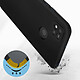 Avis Avizar Coque pour Xiaomi Redmi 10A Silicone Semi-rigide Finition Soft-touch Fine  Noir