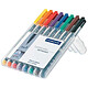 STAEDTLER étui de 8 marqueur non-permanent Lumocolor 316F Marqueur pour tableaux blancs