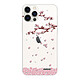 Evetane Coque iPhone 12 Pro Max 360 intégrale transparente Motif Chute De Fleurs Tendance Coque iPhone 12 Pro Max 360 intégrale transparente Chute De Fleurs Tendance