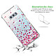 Avis Evetane Coque Samsung Galaxy S10e anti-choc souple angles renforcés transparente Motif Confettis De Coeur